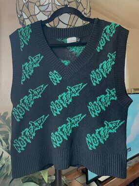 No Fear x H&M Sweater Vest - Men's S